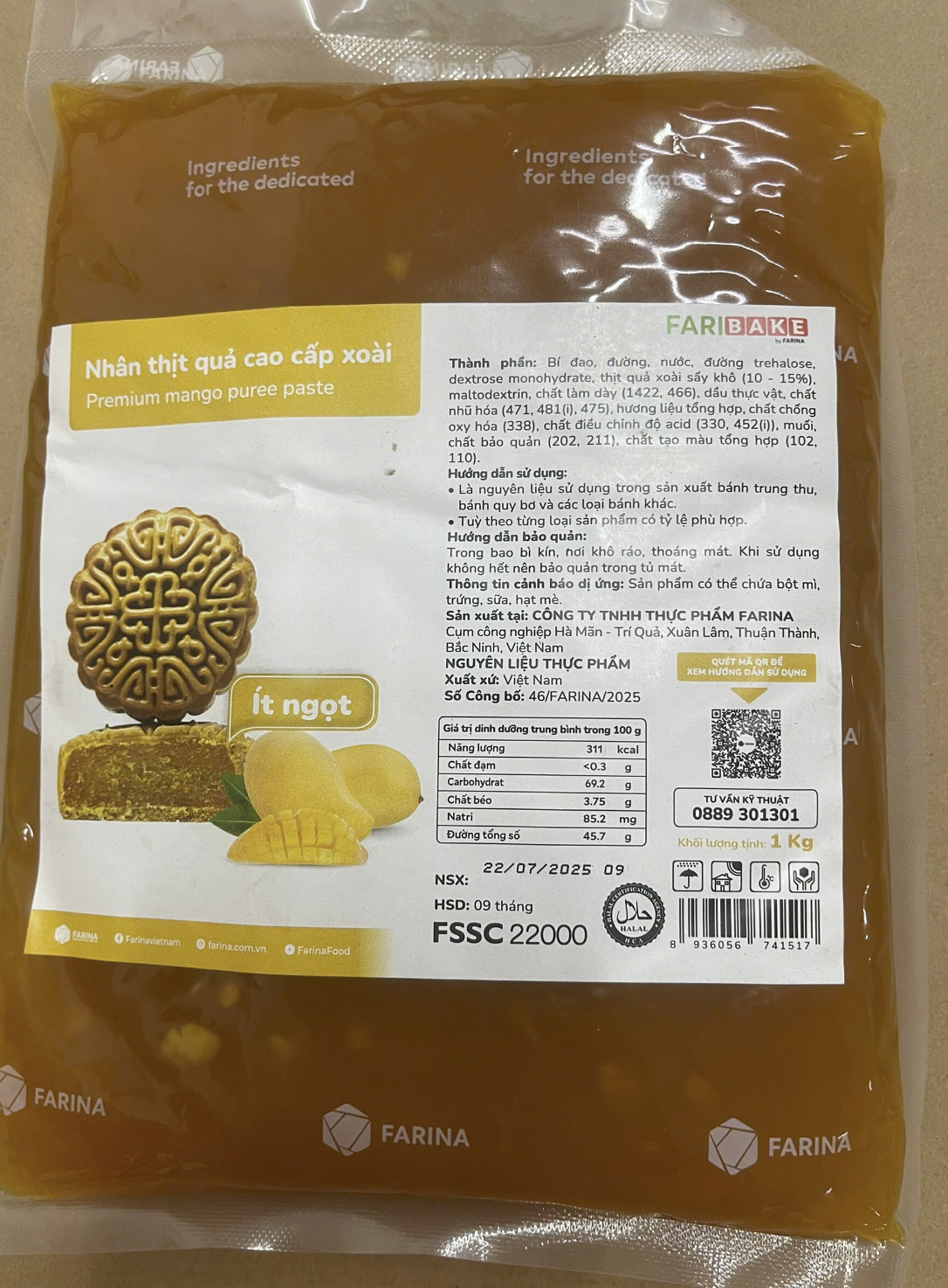 Gia Vị thực phẩm FaRiBaKe 1kg